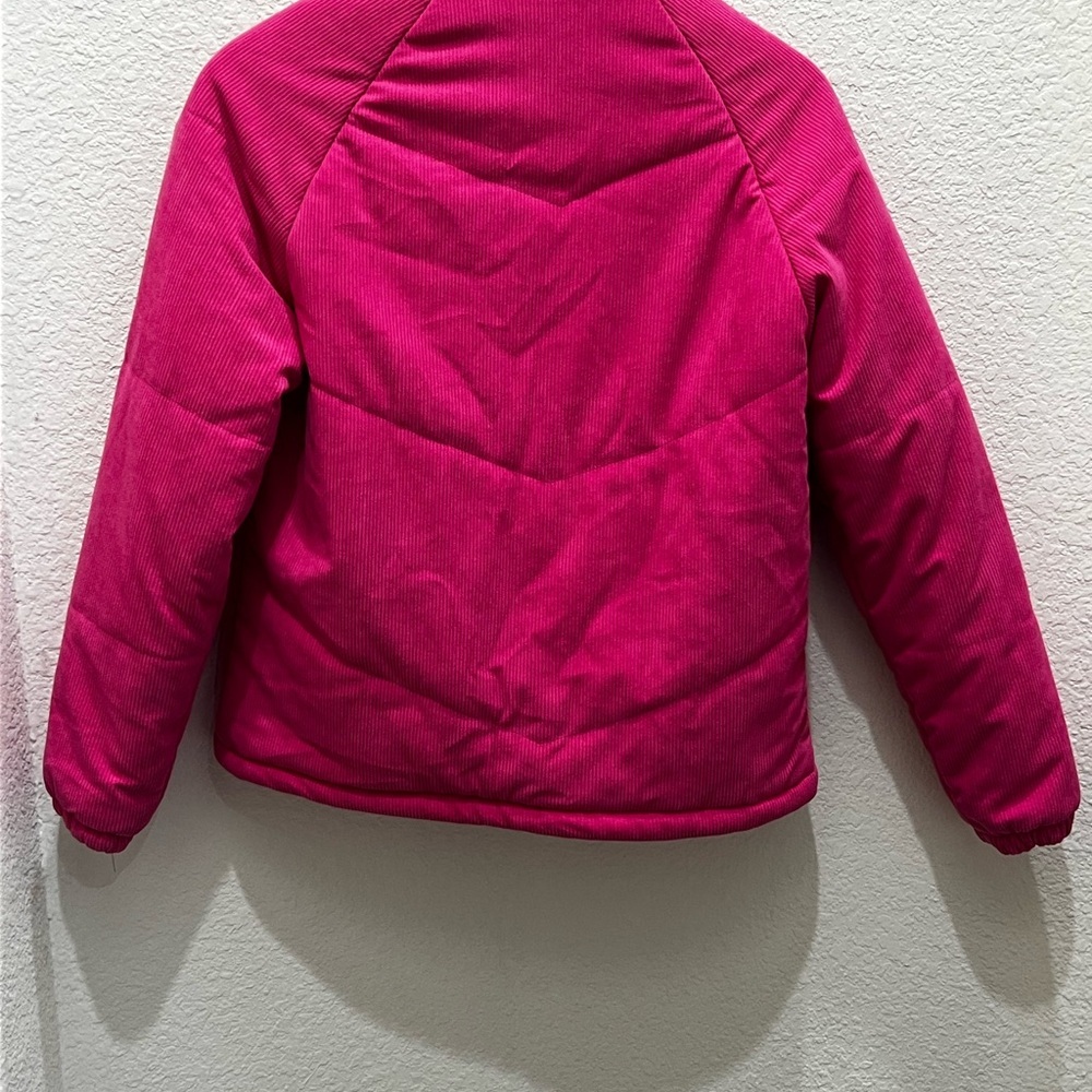 Pink Lily Deep Pink Puff Jacket - Picture 7 of 7